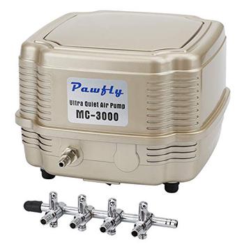 Pawfly 7 W 254 GPH Commercial Aquarium Air Pump Adjustable Quiet