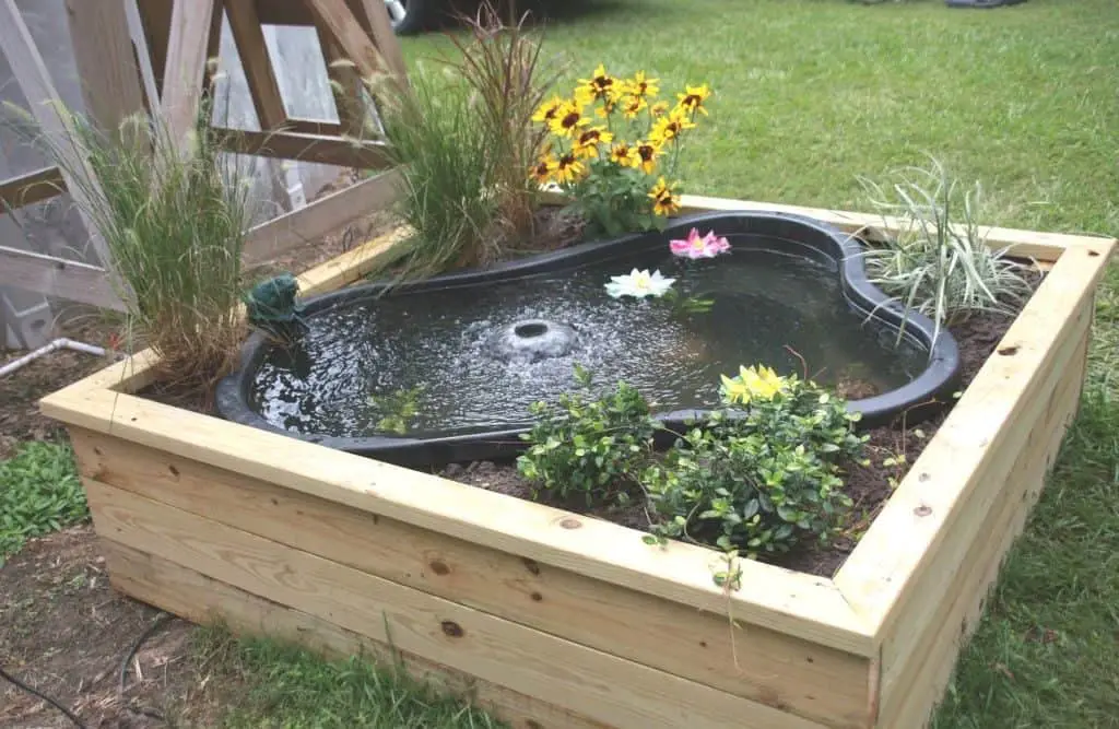 21 Container Pond Ideas Patio Pond Ideas For Small Spaces