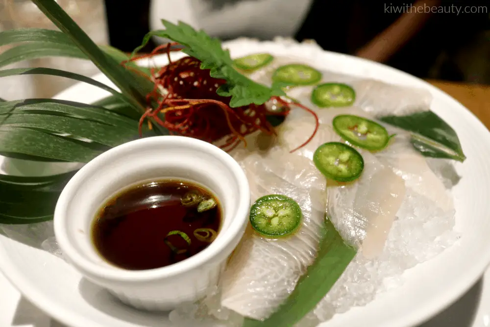 cowfish being eaten in sushi bars