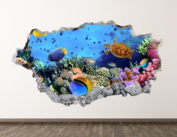 aquarium wall art
